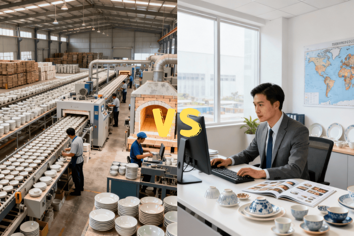 Factory or Trading Company? An Honest Guide to Ceramic Dinnerware Sourcing