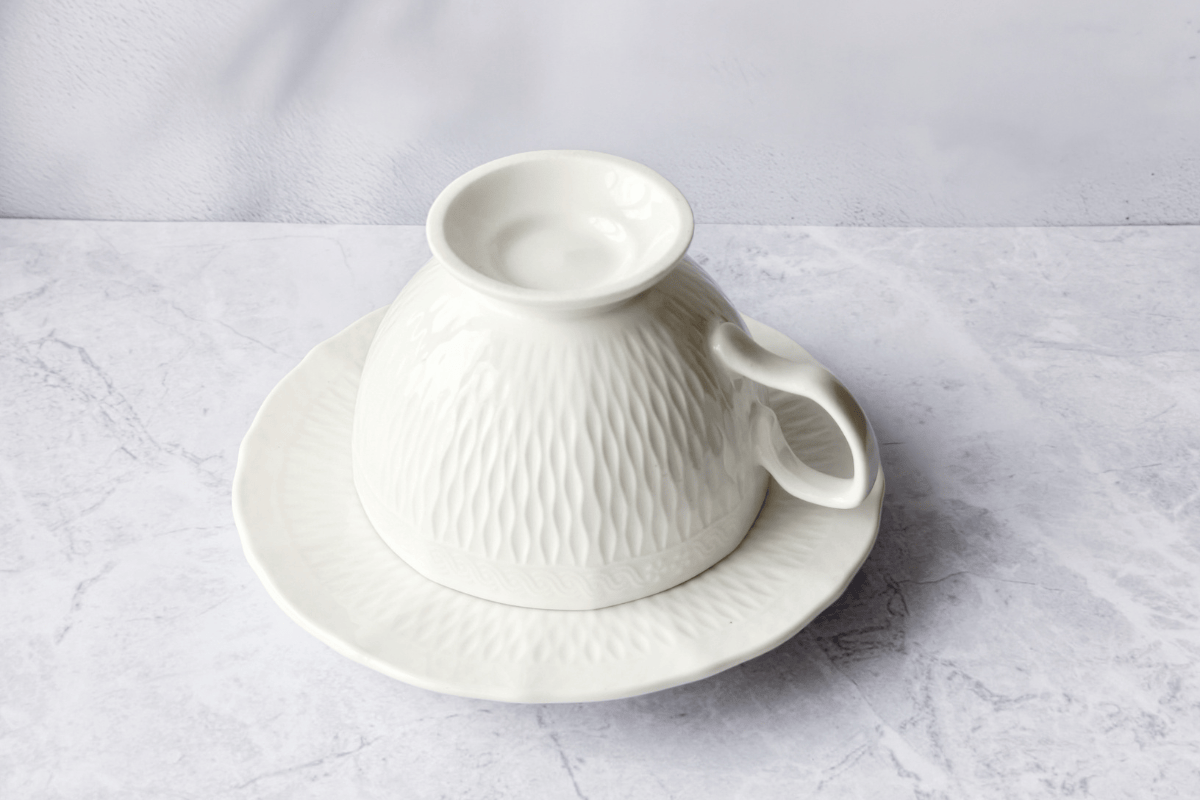 Embossed Cup Set 2 / Water Ripple / 220ml