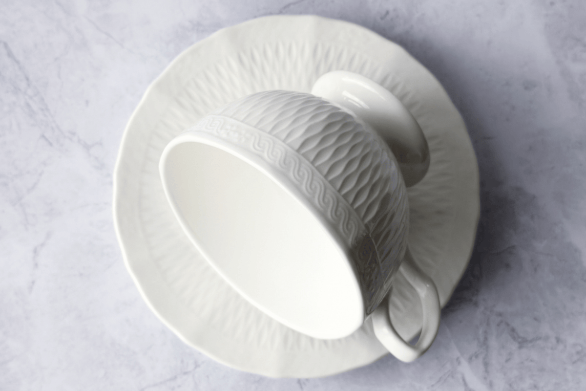 Embossed Cup Set 2 / Water Ripple / 220ml