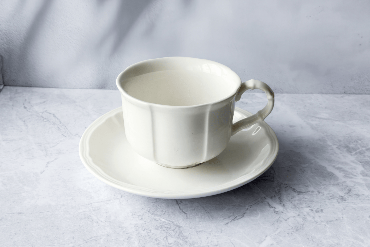 Embossed Cup Set 4 / Rococo / 300ml