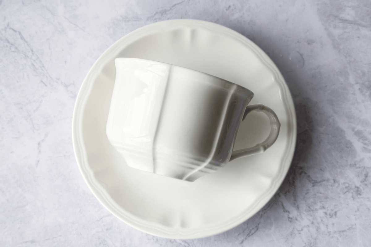 Embossed Cup Set 4 / Rococo / 300ml