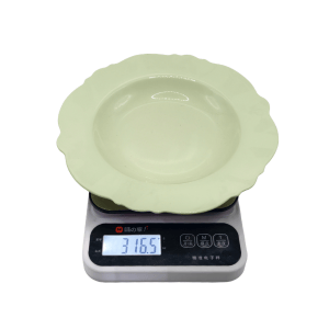 Lace 4-Piece Set: 8/10 inch flat plate, 8 inch soup plate, 5 inch bowl
