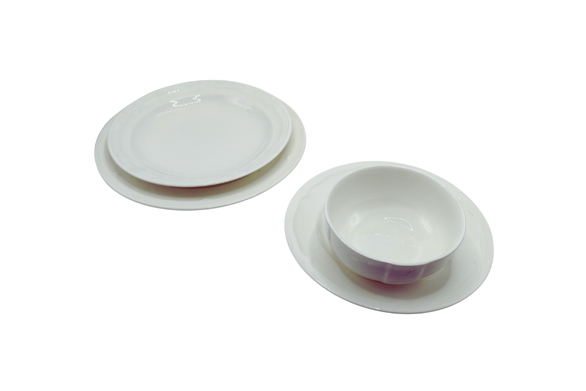 Rococo Set: 10-inch | 8-inch | Soup Plate | 5-inch Bowl