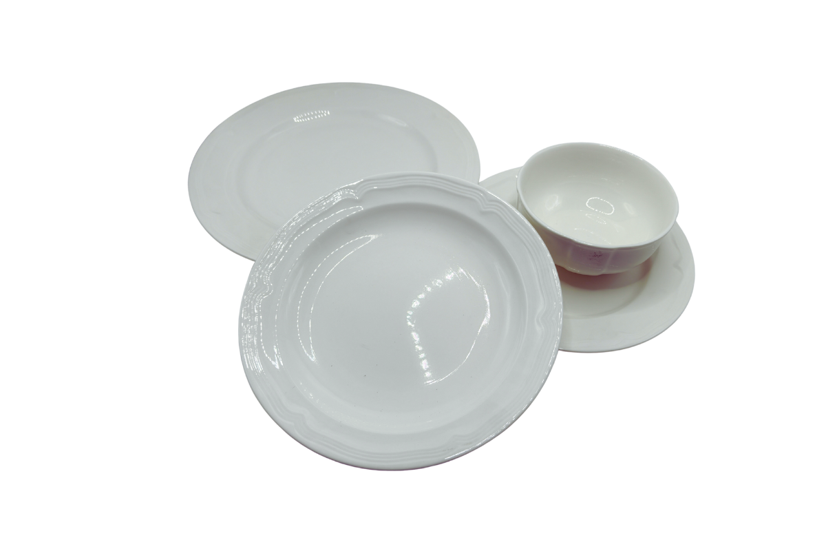 Rococo Set: 10-inch | 8-inch | Soup Plate | 5-inch Bowl