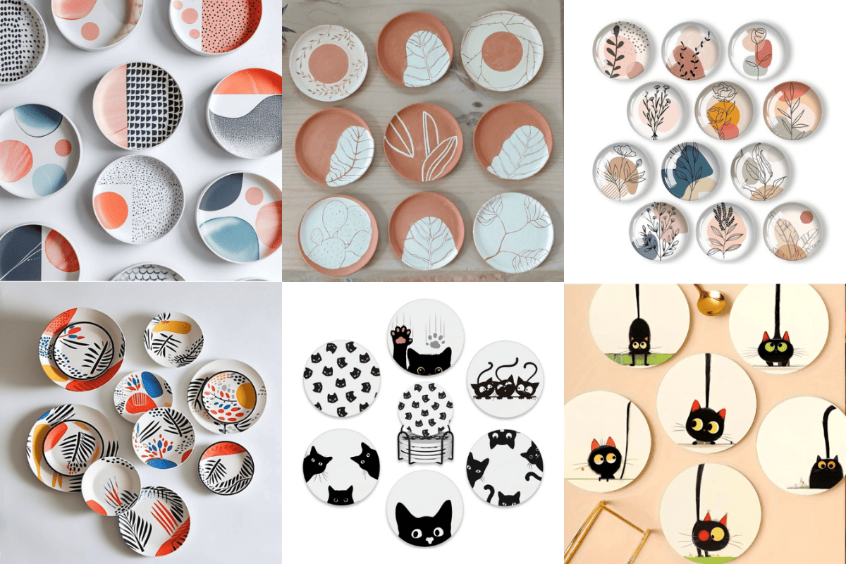 Korean-style ceramic tableware patterns
