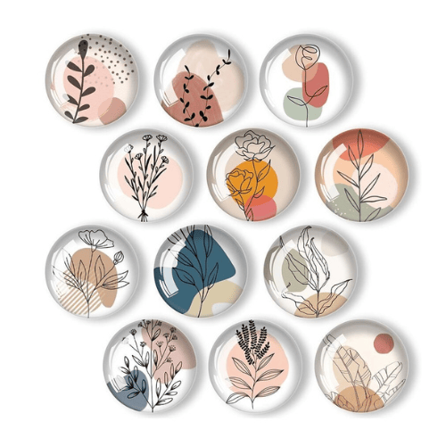 Korean-style ceramic tableware patterns