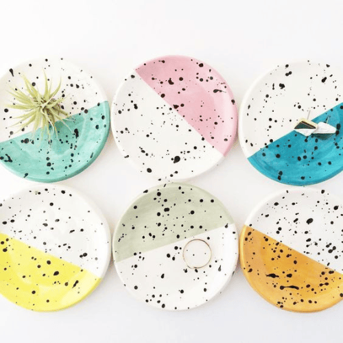 Korean-style ceramic tableware patterns